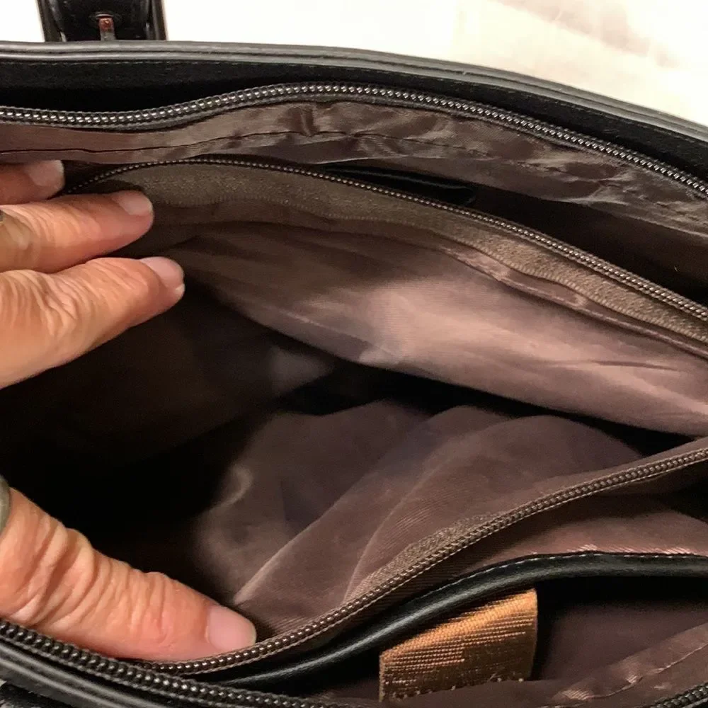 Mosiso laptop bag. See all photos for measurements/description.  3-way carry